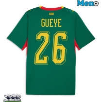 Senegal Pape Gueye #26 Replica Away Shirt World Cup 2026 Short Sleeve